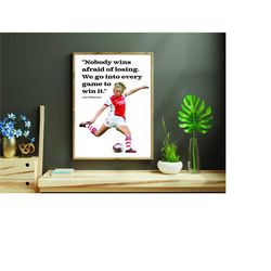 leah williamson soccer | printable poster chelsea, motivational