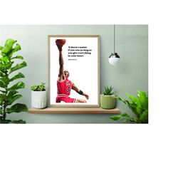 michael jordan poster, it doesn't matter quote |