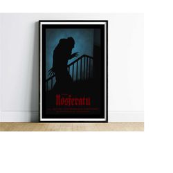 horror movie posters dark academia, printable nosferatu horror
