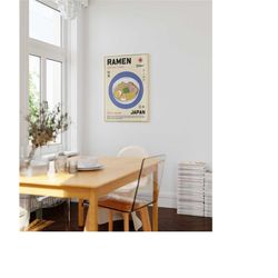 japanese ramen noodles print japanese culture asian culture