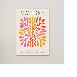 matisse cutout, matisse leaf, matisse print, matisse poster,