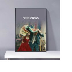 about time poster pvc package waterproof canvas wall