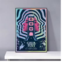 greta van fleet music vintage poster, music gifts