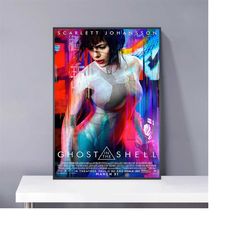 ghost in the shell scarlett johansson movie poster,