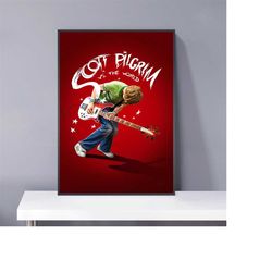 scott pilgrim vs. the world movie poster pvc