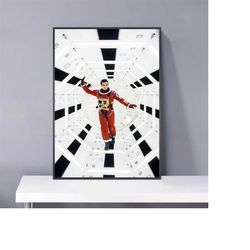 2001 a space odyssey - movie poster, pvc