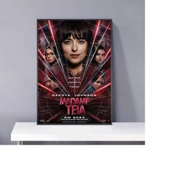 madame web (2024) poster druck pvc package waterproof