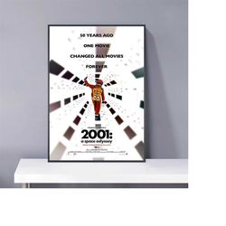 2001 a space odyssey poster, pvc package waterproof