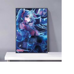 hatsune miku - screen - poster plakat druck
