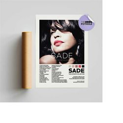 sade posters / the ultimate collection poster, sade,