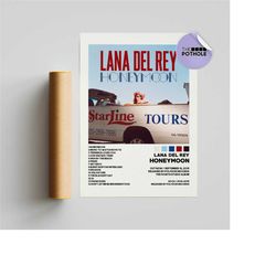 lana del rey posters / honeymoon poster /