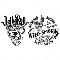 vintage backroad baptism jelly roll svg