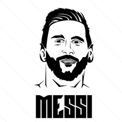 lionel messi soccer fifa world cup qatar svg