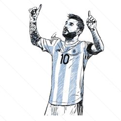 world cup lionel messi que mira bobo svg