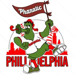 lets go phillies phanatic baseball gunnersaurus svg
