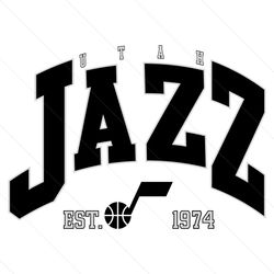 utah jazz 1974 svg cricut digital download