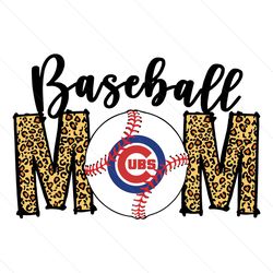 chicago cubs baseball mom svg, sport svg, chicago cubs svg, cubs svg, cubs mom svg, baseball mom svg, chicago baseball,