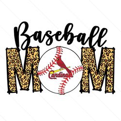 st louis cardinals baseball mom svg, sport svg, st louis cardinals, cardinals svg, cardinals mom svg, baseball mom svg,