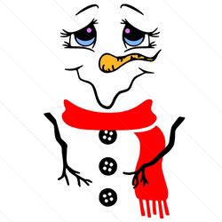 snowman face christmas svg, christmas svg, snowman svg, cute snowman, christmas snowman, let it snow, christmas gift, xm
