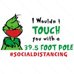 i wouldnt touch you with a 39.5 foot pole grinch, christmas svg, xmas svg, grinch svg, christmas grinch svg, christmas g