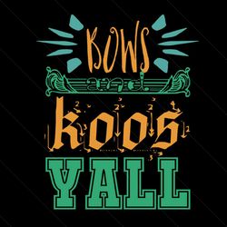 bows koos yall svg, halloween svg, halloween bows svg