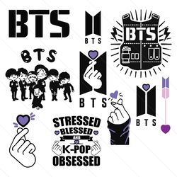 bts dynamite kpop bantan boys svg cutting files