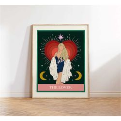 taylor swift tarot card art print | the