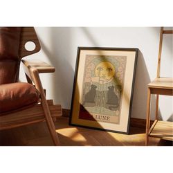 la lune,cats tarot posters | cat-themed tarot card