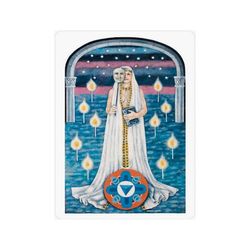 the high priestess tarot card poster, by robert
