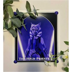 tarot card ahsoka tano print | clone wars