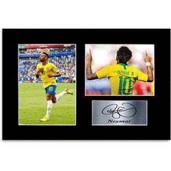 neymar signed printed gifts autograph poster for football
