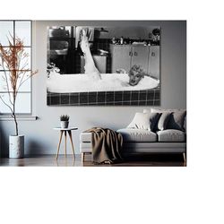 marilyn monroem bathtub canvas print | marilyn monroe roll canvas | wall art, posters, home decor, pictures, paintings,