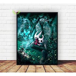 hollow knight video game video game poster, canvas
