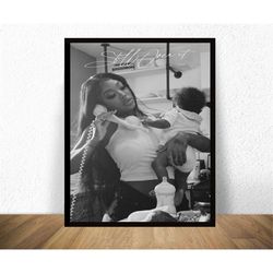 summer walker still over it physical music poster