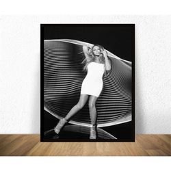 mariah carey music poster canvas wall art painting