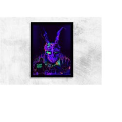 donnie darko poster framed - movie poster - 2001 | framed high quality wall art decor/home decoration ready to hang