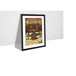 fantastic mr fox movie poster canvas print, wall art, wall decor, canvas print, room decor, home decor, movie poster for