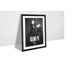 killing eve - tv series poster no.6 - 2018 canvas poster, wall art, wall decor, canvas print, room decor, home decor, mo