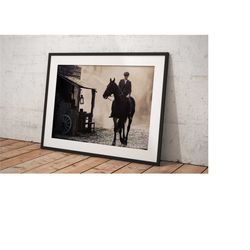 thomas shelby peaky blinders poster framed, print, room decor, home decor, movie poster for gift, ready to hang