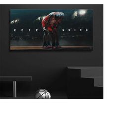 nba inspirational basketball poster canvas painting wall art