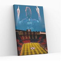 Camp Nou FC Barcelona Stadium Special Design Canvas Wall Art Kids Room Gift Decor Fine Art Photography Aesthetic Wall De