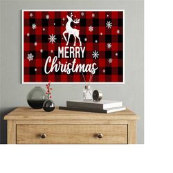 merry christmas sign, new year poster, christmas decor sign, modern farmhouse wall decor, welcome home holiday art decor