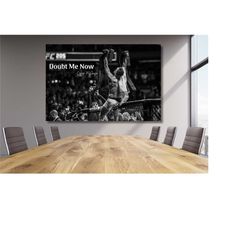 conor mcgregor canvas wall art,conor mcgregor doubt me now quote boxing sports,conor mcgregor wall decor,motivation art,