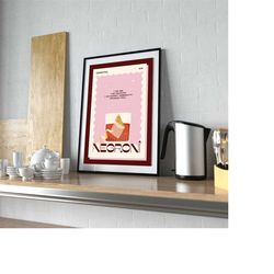 253 7 cocktail poster, retro poster, vintage poster, kitchen wall decor, bar decor, alcohol poster, cocktail painting, n