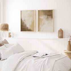 neutral abstract printable wall art set of 2 beige white abstract prints minimalist decor bedroom wall art nordic decor
