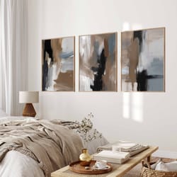 neutral printable gallery wall art set of 3 housewarming gift for new home wall art apartment decor office art nordic pr