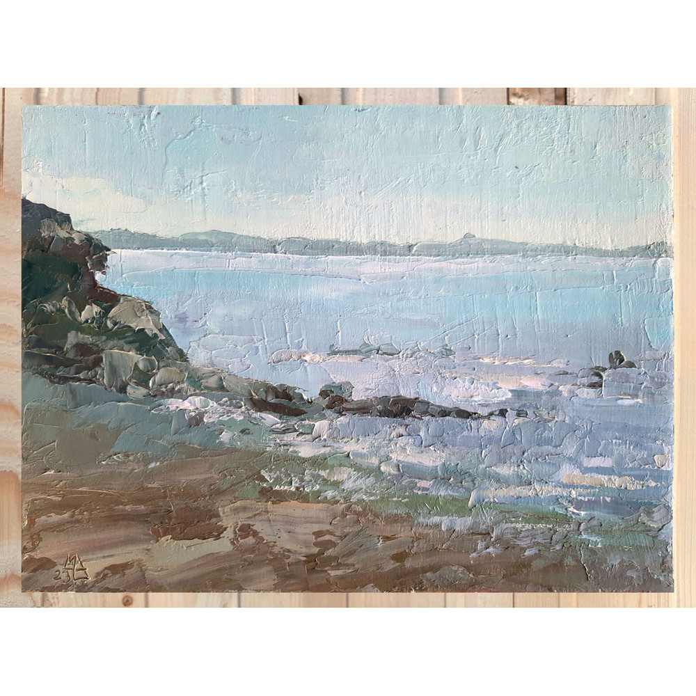 Coast art conveys the harmony between man and nature which is a symbol of freedom and independence