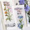 Forget me not cross stitch pattern