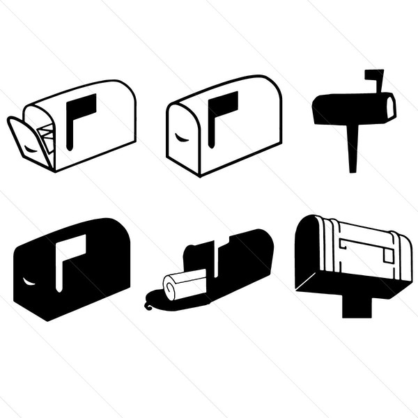 Mailbox Svg Bundle, Trending Svg, Mailbox Svg, Letterbox Svg | Inspire ...