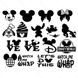 disney world svg bundle, trending svg, disney svg, disney bundle, disney clipart, disney vector, mickey svg, mickey mous